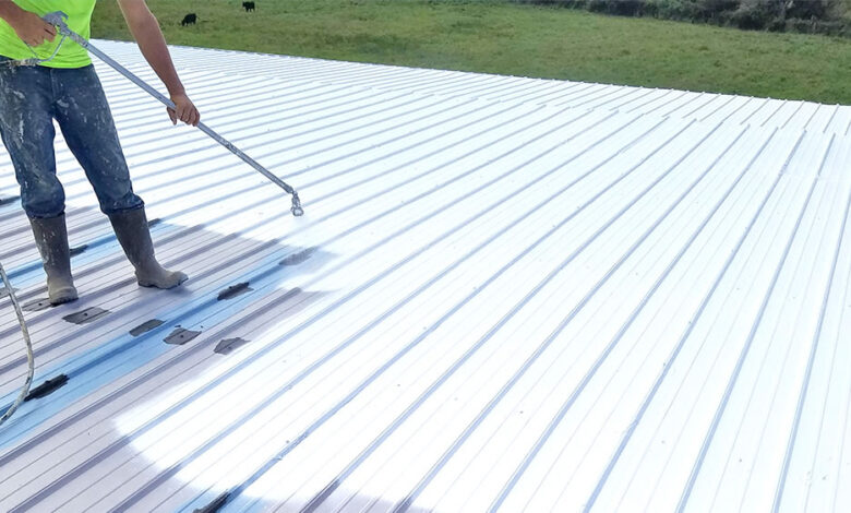Coating of roofs